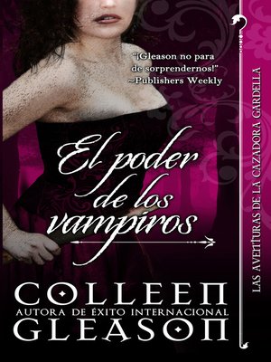cover image of El poder de los vampiros